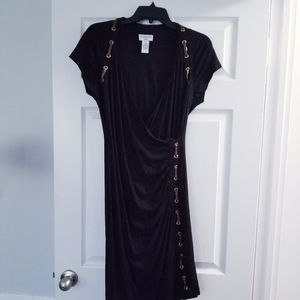 Black  stretch lace dress